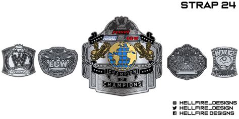 WWE Champion of Champions Championship Render (credit to u/HexHellfire ...