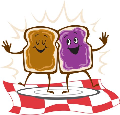 Peanut Butter And Jelly Sandwich Clipart | Free download on ClipArtMag