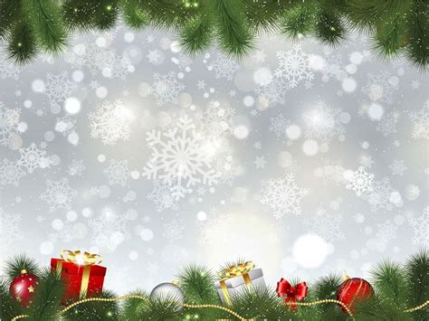 a christmas background with presents and snowflakes - christmas seasons ...