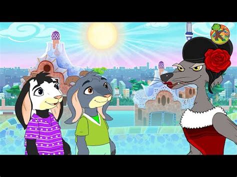 Big Bad Wolf and Seven Little Goats Cartoon | Animated Story by ...