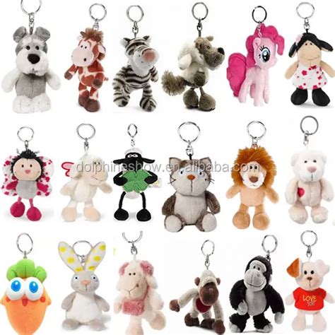 Customized Plush Mini Stuffed Animal Keychain For Backpack Wholesale ...