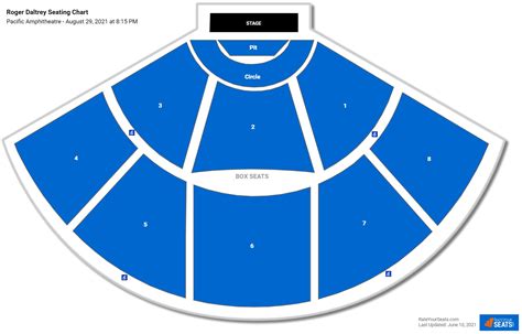 Pacific Amphitheatre Seating Chart - RateYourSeats.com