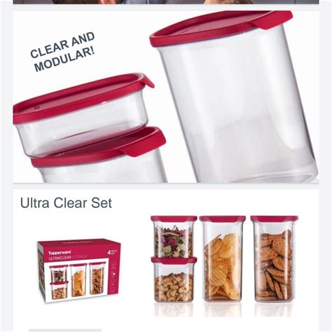 Home Food Storage Container Tupperware containers, Size: 1.1 & 2 Ltr ...