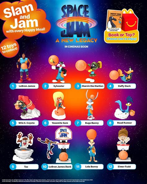 Space Jam toys launched in new McDonald's Happy Meal