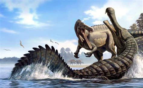 Sarcosuchus imperator | Prehistoric world, Prehistoric animals ...