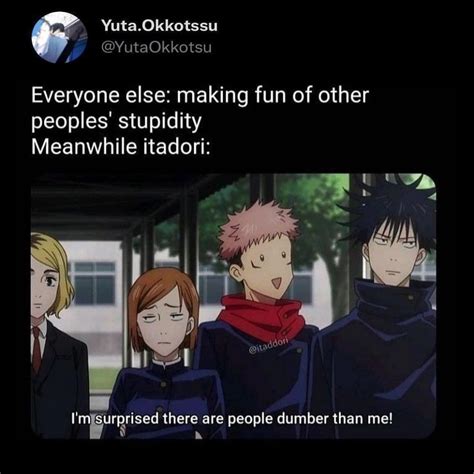 Yuta Okkotsu | Jujutsu Kaisen on Instagram: “Is Yuji the funniest jjk ...