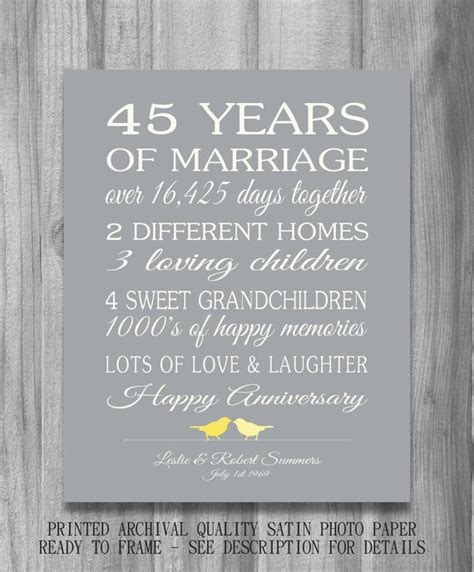 45th Wedding Anniversary Quotes. QuotesGram