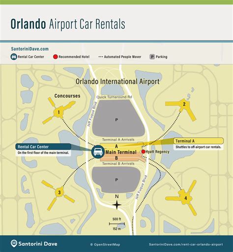 Mco Airport Map Rental Car Return - Dallas Madelena