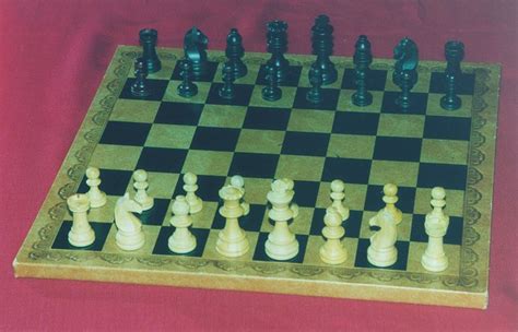 Wooden chess set