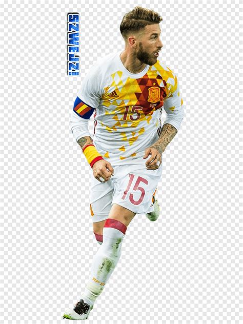 Sergio Ramos Spain national football team Jersey Football player ...