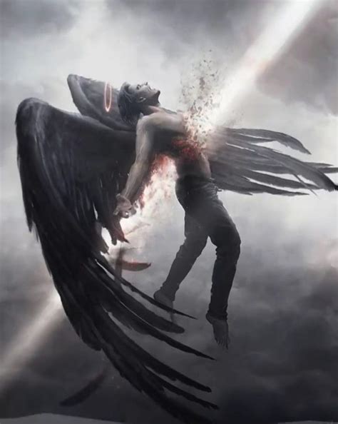 Fallen Angel | Dark fantasy art, Demon art, Angel drawing