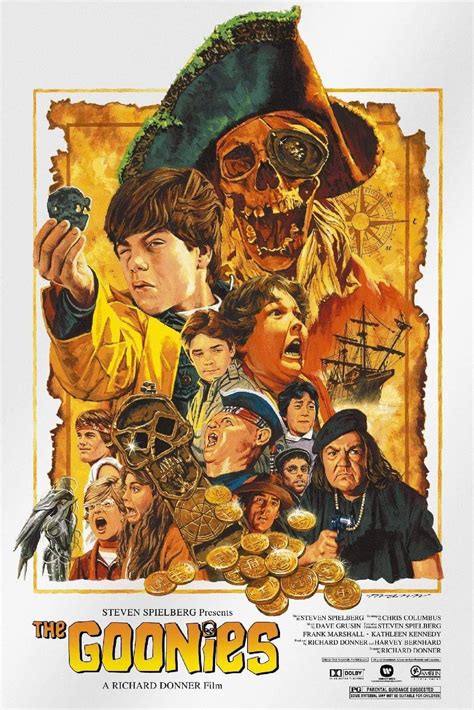 The Goonies (1985) [1080X1690] By Paul Mann | Goonies poster, Goonies ...