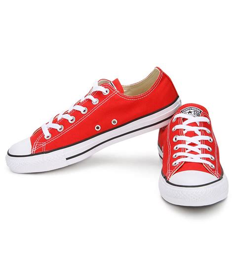 Converse Red Sneaker Shoes - Buy Converse Red Sneaker Shoes Online at ...