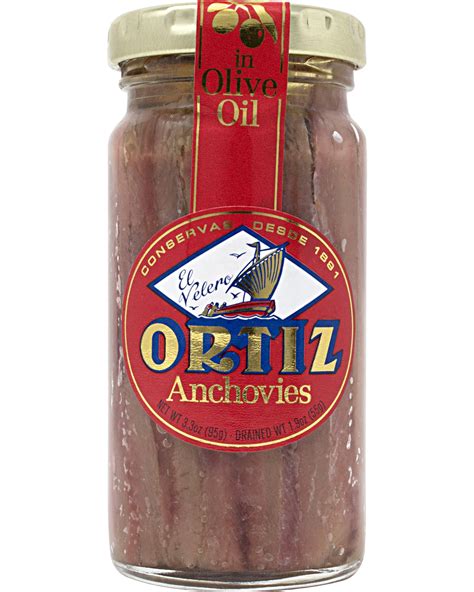 Ortiz Anchovies in Olive Oil - 3.3 oz / 95 g | A Little Taste