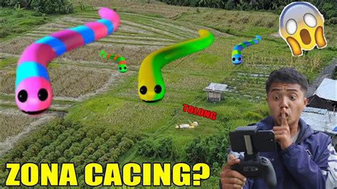 ZONA CACING ADA DI DUNIA NYATA TERTNAGKAP KAMERA DRONE?! - YouTube