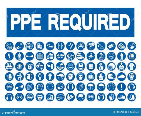 Ppe Symbol Chart