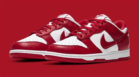 オフィシャルショップ NIKE DUNK LOW WHITE VARSITY RED30cm - sparkletour.ca