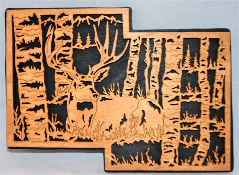 Deer Scroll Saw Patterns Free Printable