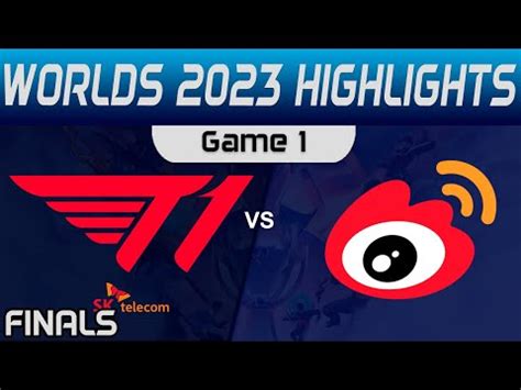 T1 vs WBG Highlights Game 1 Worlds 2023 FINALS T1 vs Weibo Gaming by Onivia