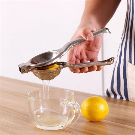 Lemon Squeezer Stainless Steel Orange Squeezer Lemon Juicer Squeezer ...