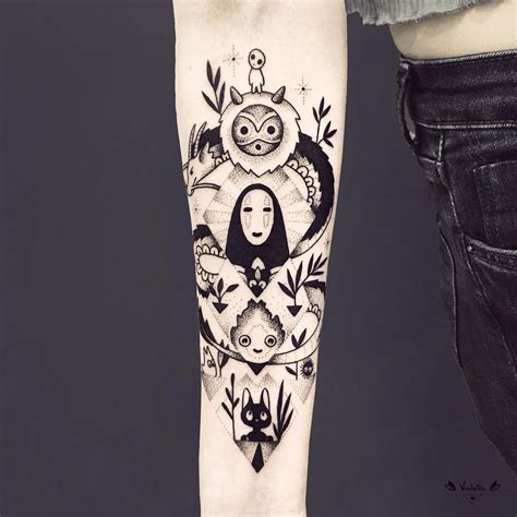 20 Jaw-Dropping Ghibli-Inspired Tattoos To Get You In The Mood For A ...