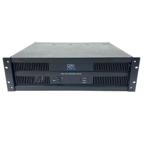 QSC ISA 750 Professional Rack Mount Power Amplifier 750W Tested ...