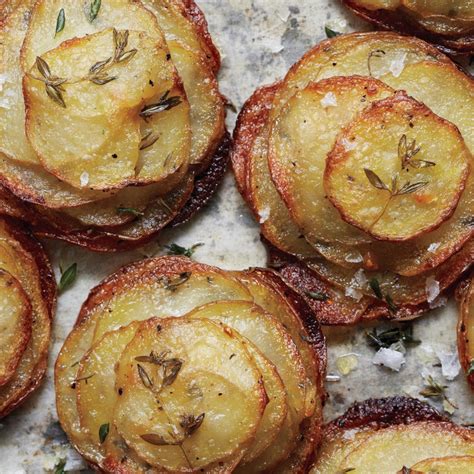 Mini Herbed Pommes Anna | Epicurious