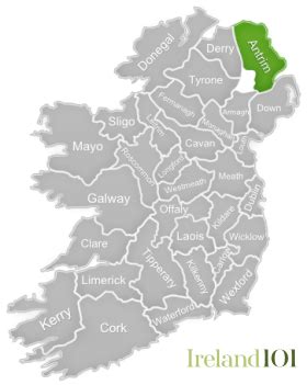 Counties of Ireland - Antrim | Ireland