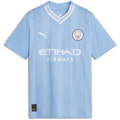 Puma Manchester City Home Shirt 2023 2024 Juniors | SportsDirect.com ...