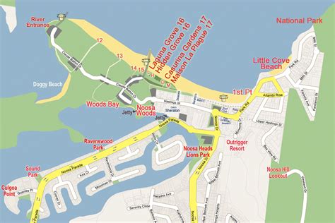 Noosa Heads Wedding Locations Map | Ceremony location, Noosa australia ...