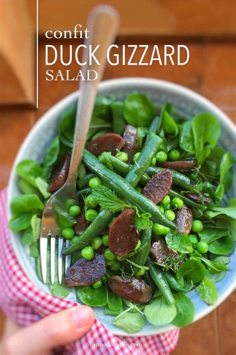 Gizzard Recipes (Salad, Soup and Rillettes) | Simple. Tasty. Good.