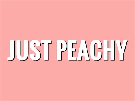 Just Peachy Wallpapers - Wallpaper Cave