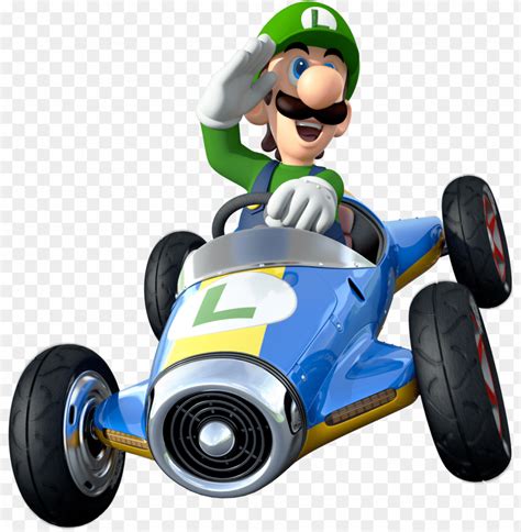 Luigi Kart cutout PNG & clipart images | TOPpng