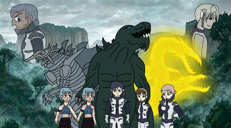 Godzilla Anime Trilogy by KingGodAmeraMan on DeviantArt