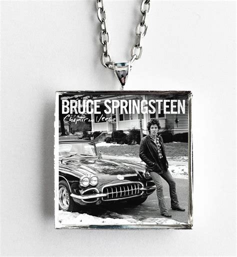 Bruce Springsteen - Chapter and Verse - Album Cover Art Pendant Neckla ...