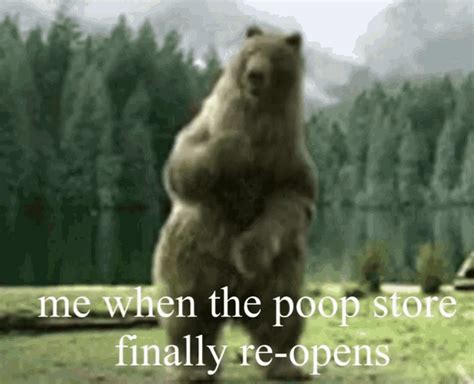 Poop Store Bear Dancing GIF - Poop Store Bear Dancing Bear - Discover ...