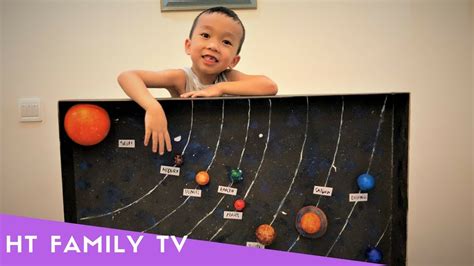 Eight Planets In The Solar System ♥️Video Funny For Kids♥️ Làm Mô Hình ...