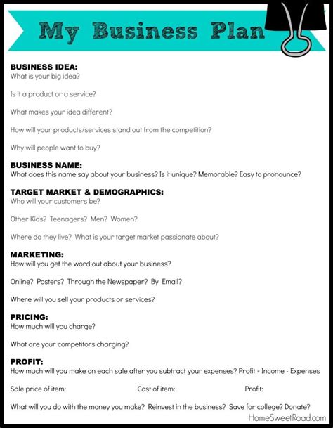 10 Business Plan Examples For University Students - Questions