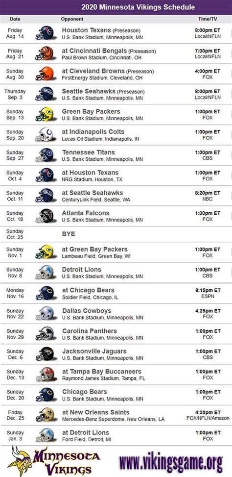 Vikings Schedule 2024 Dates - Cardinals Schedule 2024