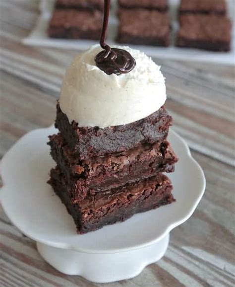 Ice Cream Sundae Brownies | The Best Fudgy Brownie Recipe