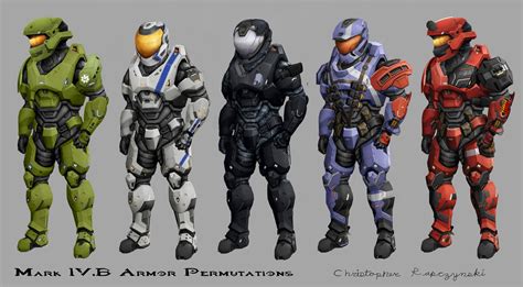 Halo 4 Armor Concept Art