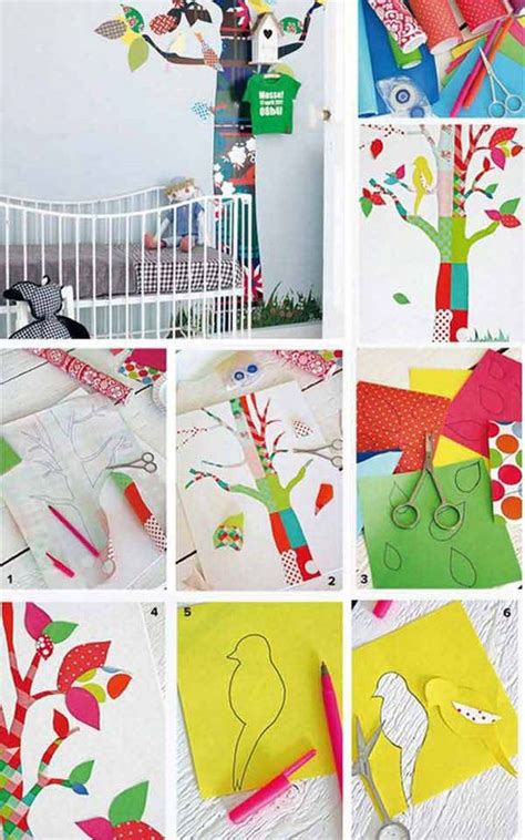 Cute DIY Wall Art Projects For Kids Room