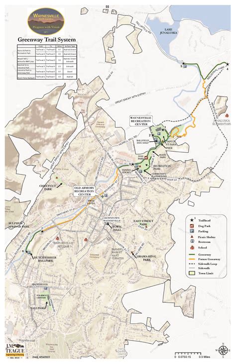 Parks Map | The Town of Waynesville, NC