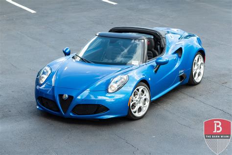 2020 Alfa Romeo 4C Spider | The Barn Miami®