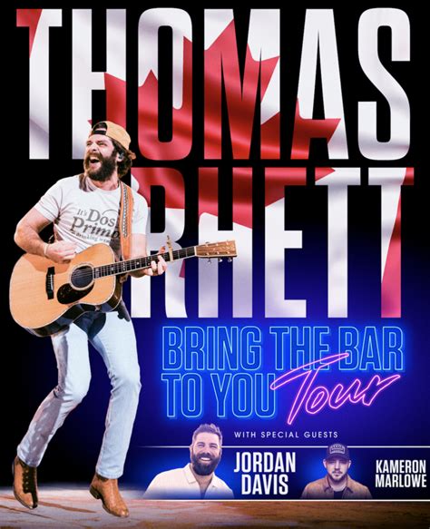 Thomas Rhett Adds 2023 Canadian Tour Dates | Hometown Country Music