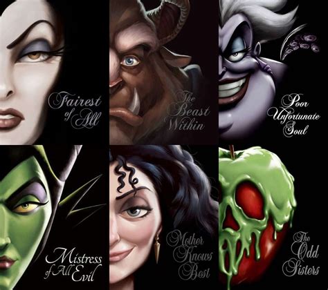 Review of the Disney Villains Book Series by Serena Valentino