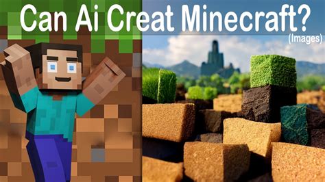 Can Ai Generate Variations of Minecraft - YouTube