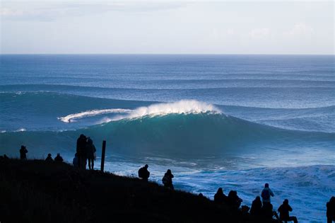 The First Swell of the Season at Nazaré - Wavelength Surf Magazine ...