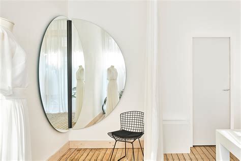 Mirror 'Luna' Black Corner - L - Wilhelmina Designs