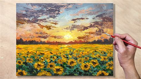 flower field painting tutorial - Tuba Bloggers Ajax